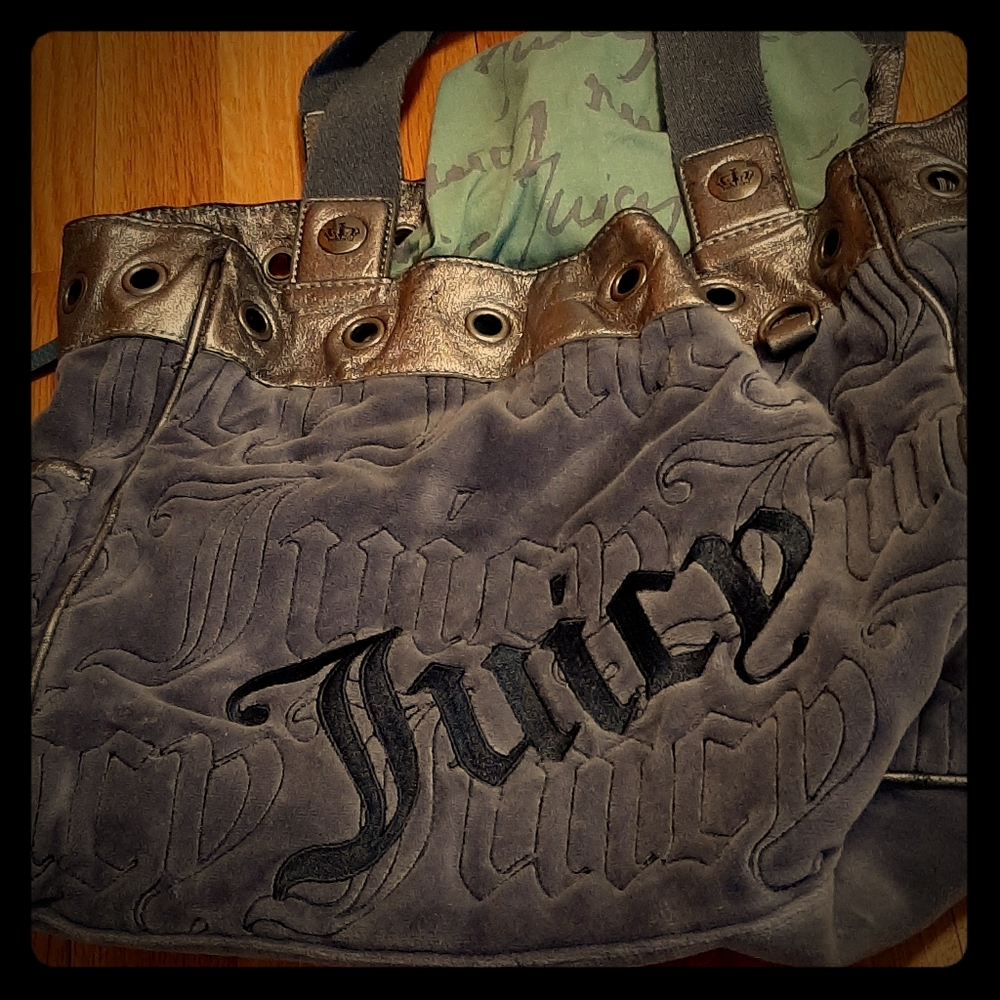 Juicy Couture velour bag Barely Used